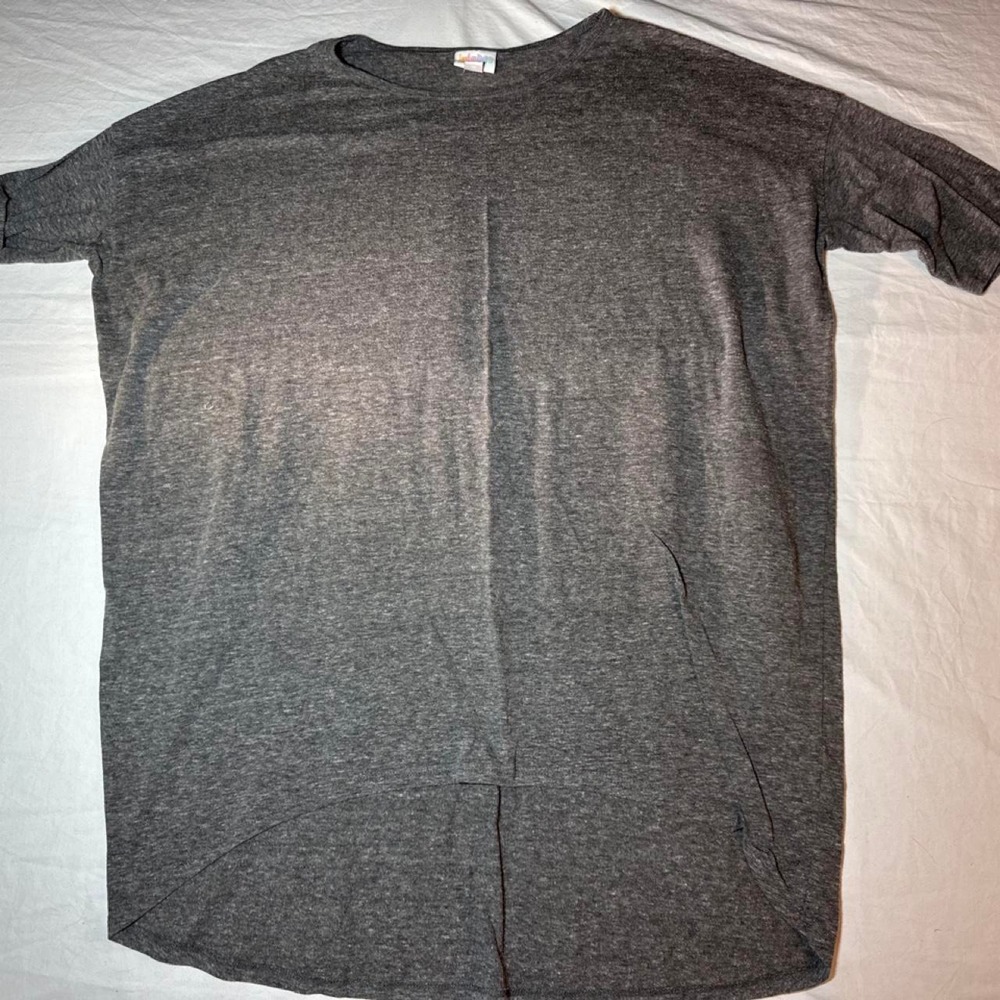 LulaRoe Oversized Grey Tshirt